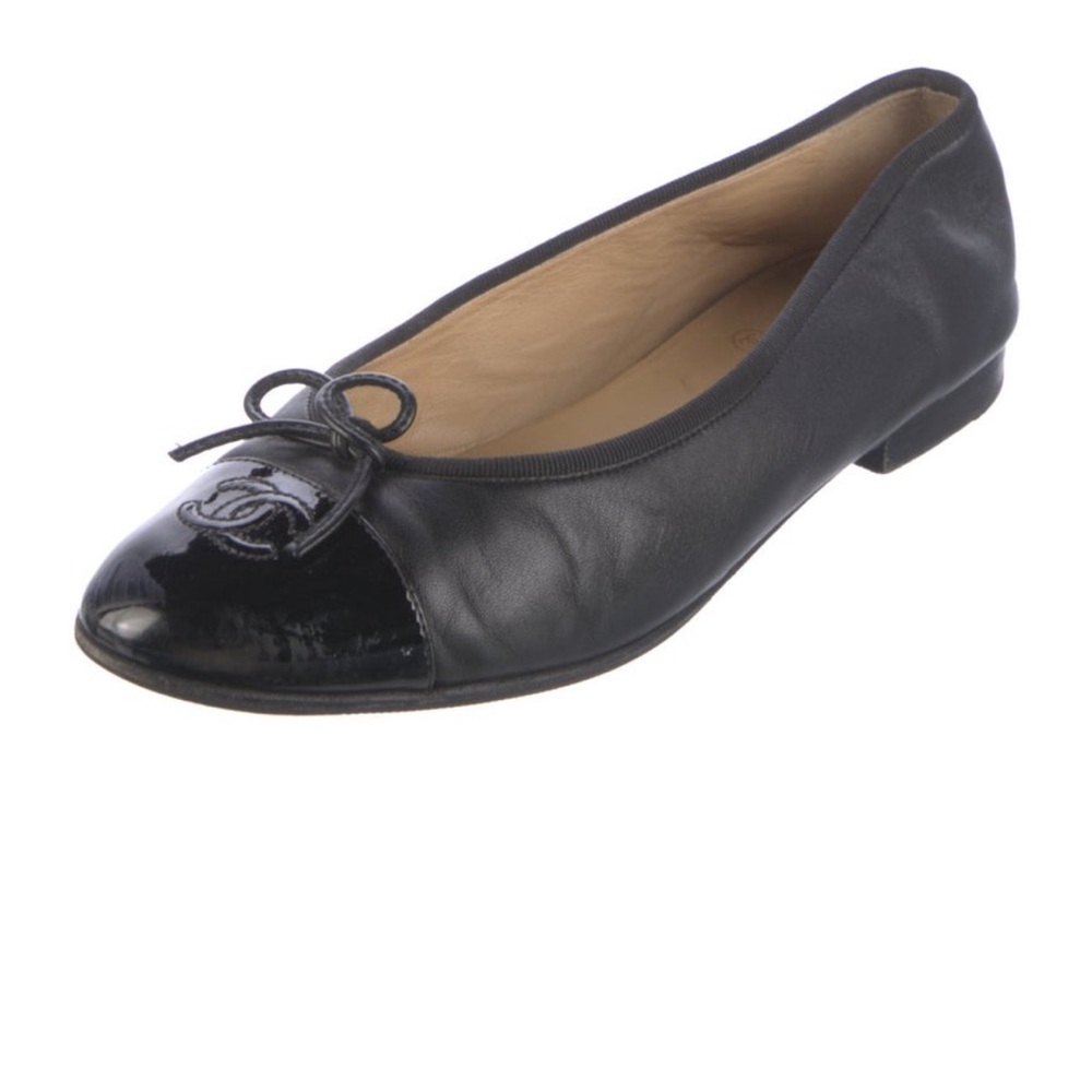 Chanel Cap Toe Ballet Flats - Picture 2 of 5